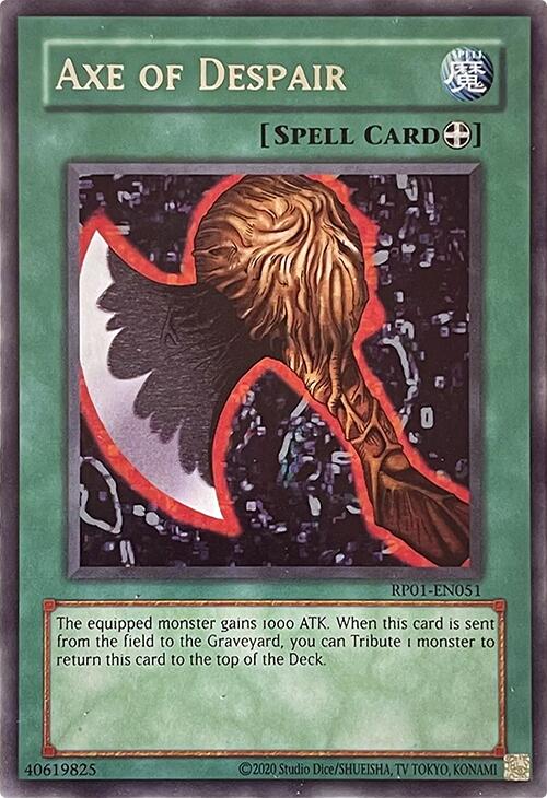 Axe of Despair (Reprint) [RP01-EN051] Rare
