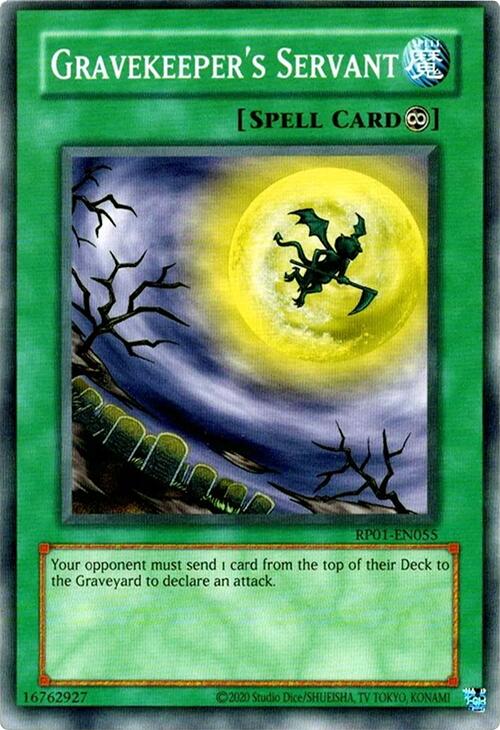 Gravekeeper's Servant (Reprint) [RP01-EN055] Common