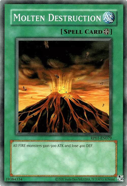 Molten Destruction (Reprint) [RP01-EN079] Common