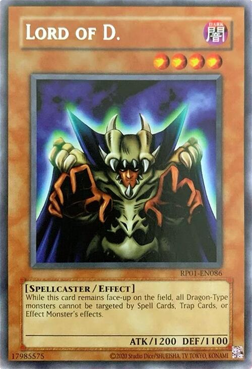 Lord of D. (Reprint) [RP01-EN086] Rare