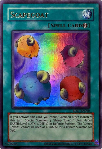 Scapegoat (Reprint) [RP01-EN090] Ultra Rare
