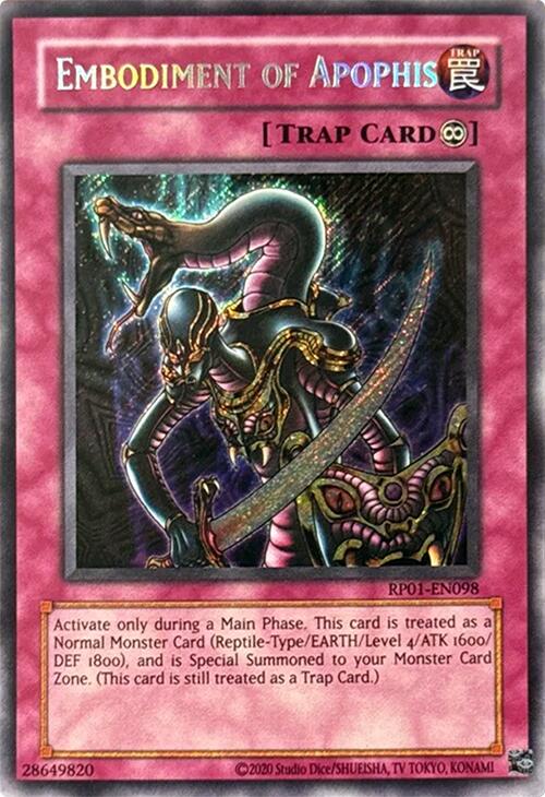 Embodiment of Apophis (Reprint) [RP01-EN098] Secret Rare
