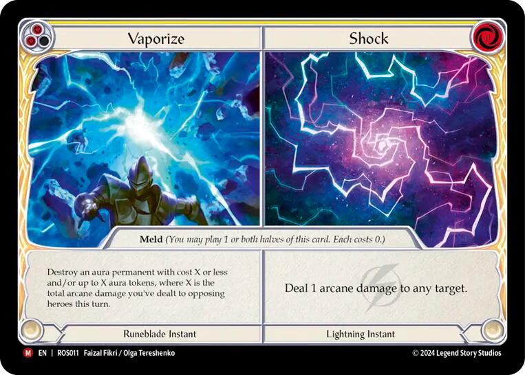 Vaporize // Shock [ROS011] (Rosetta) Rainbow Foil