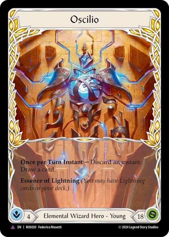 Oscilio (Marvel) [ROS020] (Rosetta) Cold Foil