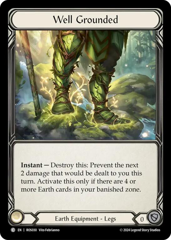 Well Grounded [ROS030] (Rosetta) Cold Foil