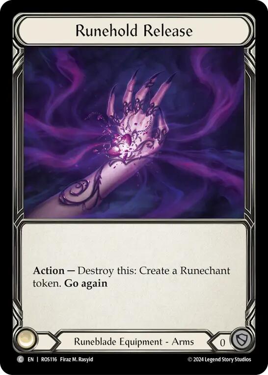 Runehold Release [ROS116] (Rosetta) Cold Foil