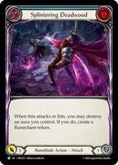 Splintering Deadwood (Blue) [ROS123] (Rosetta) Rainbow Foil