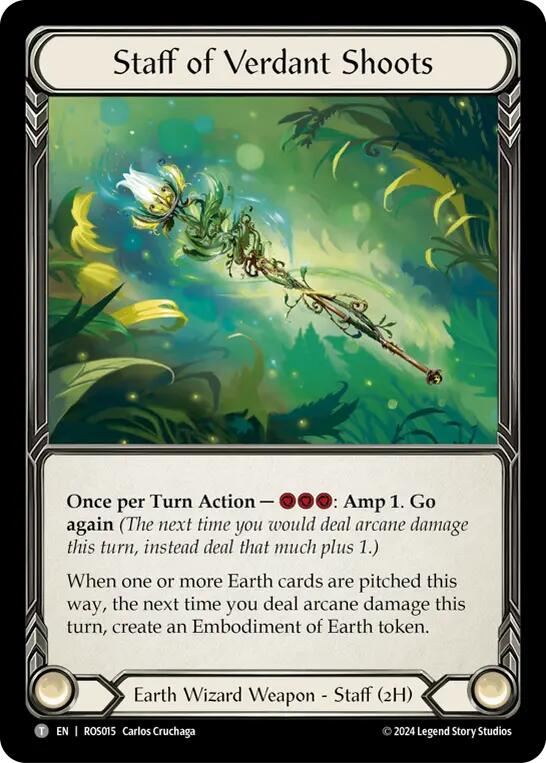 Staff of Verdant Shoots [ROS015] (Rosetta) Cold Foil