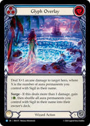 Glyph Overlay (Blue) [ROS175] (Rosetta) Rainbow Foil