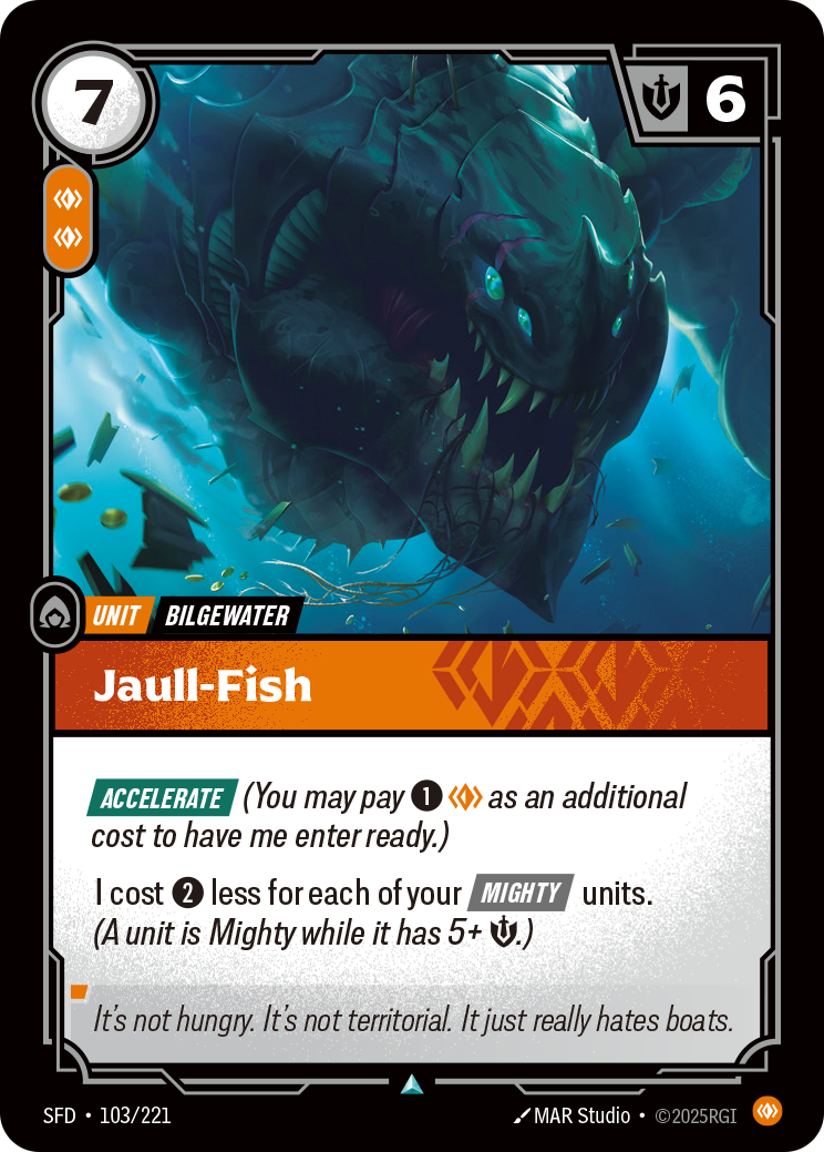 front of card Jaull-Fish [Spiritforged] 103/221