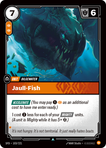 front of card Jaull-Fish [Spiritforged] 103/221