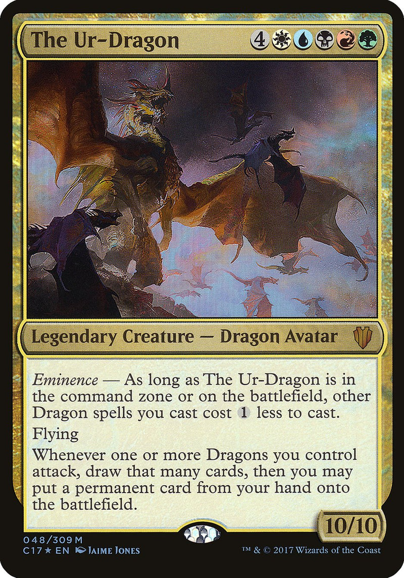 (Oversized) The Ur-Dragon [Commander 2017 Oversized]