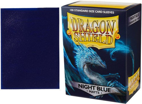 Dragon Shield: Standard 100ct Sleeves - Night Blue (Matte)