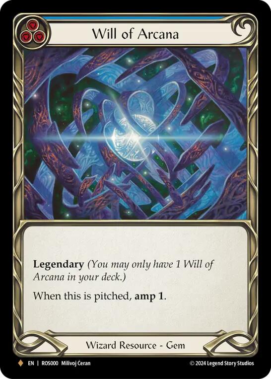 Will of Arcana [ROS000] (Rosetta) Cold Foil