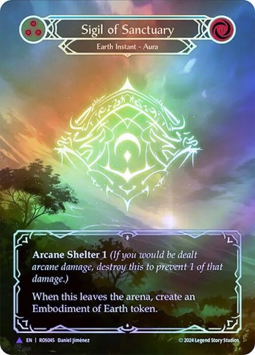 Sigil of Sanctuary (Marvel) [ROS045] (Rosetta) Cold Foil