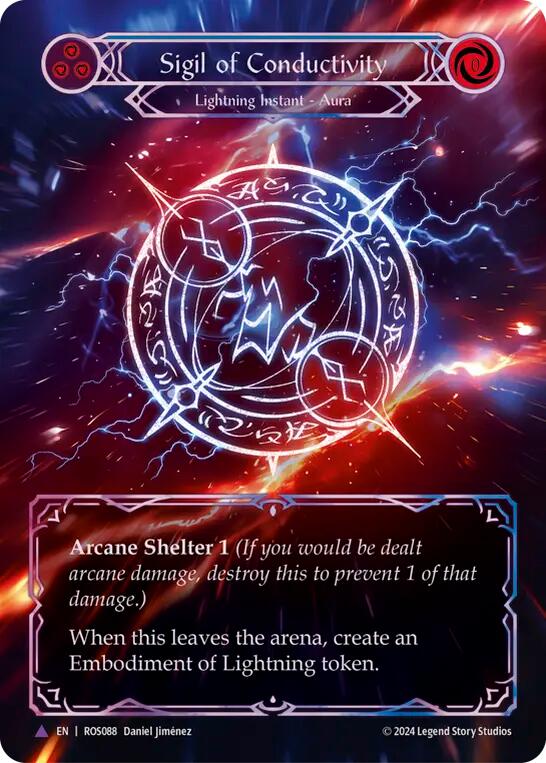 Sigil of Conductivity (Marvel) [ROS088] (Rosetta) Cold Foil