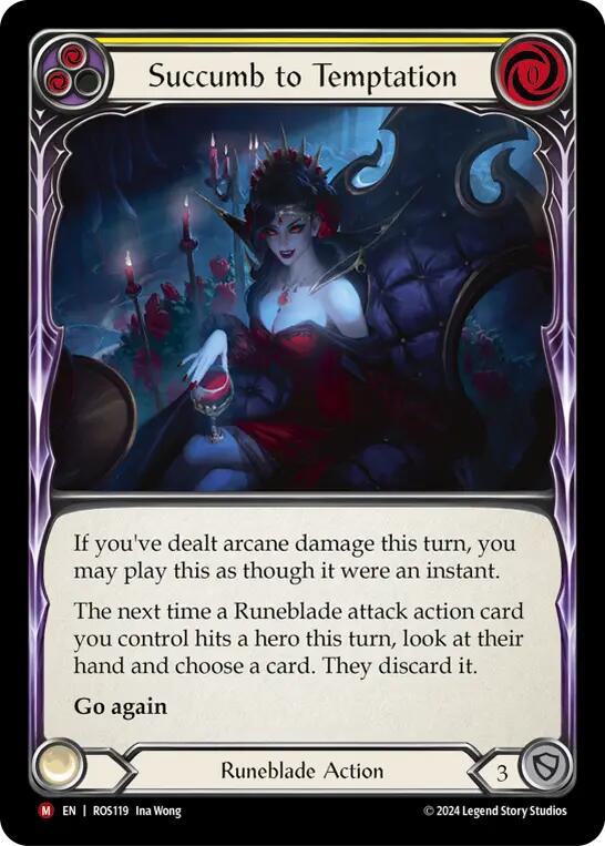 Succumb to Temptation [ROS119] (Rosetta) Rainbow Foil
