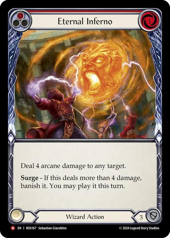 Eternal Inferno [ROS167] (Rosetta) Rainbow Foil