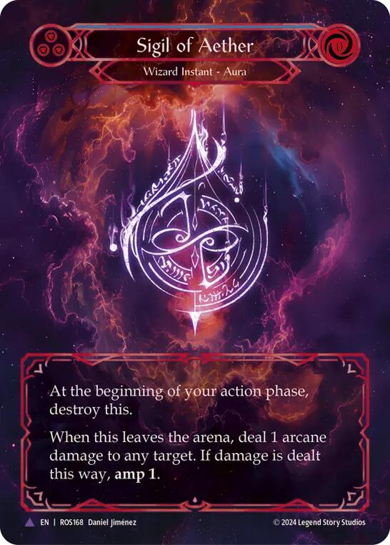 Sigil of Aether (Marvel) [ROS168] (Rosetta) Cold Foil