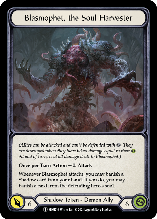 Blasmophet, the Soul Harvester // Ursur, the Soul Reaper [U-MON219 // U-MON220] (Monarch Unlimited) Unlimited Normal