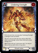 Cindering Foresight (Red) [CRU165] (Crucible of War) 1st Edition Normal