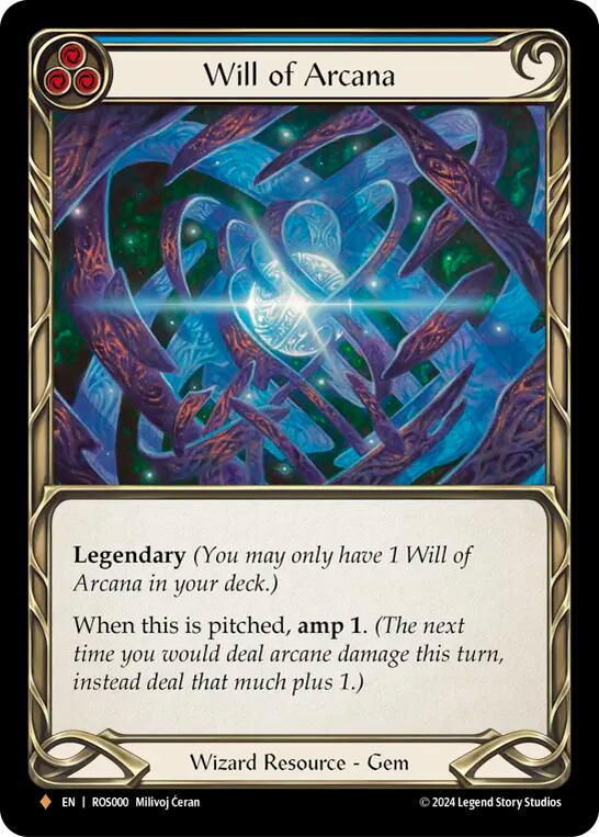 Will of Arcana [ROS000] (Rosetta) Rainbow Foil