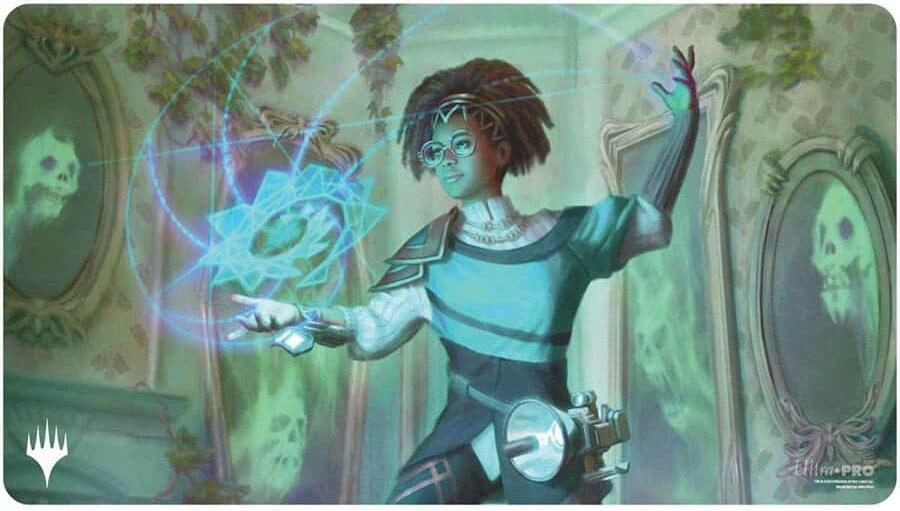 Ultra PRO: Playmat - Duskmourn (Commander D - Zimone, Mystery Unraveler)