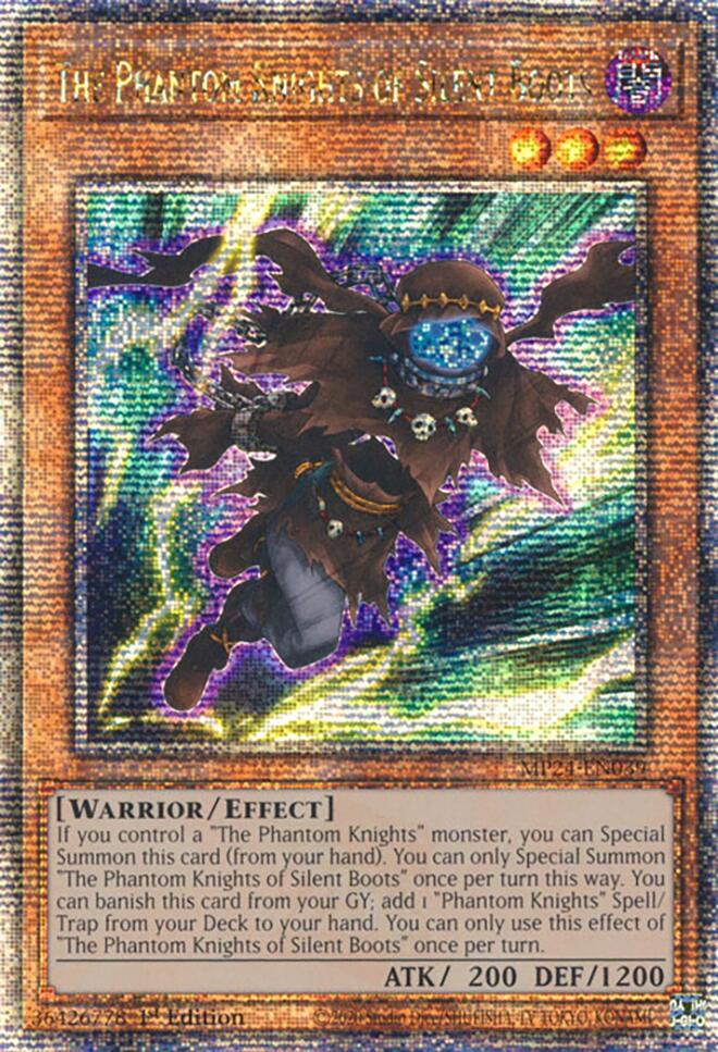 The Phantom Knights of Silent Boots [MP24-EN039] Quarter Century Secre   Fusion Gaming
