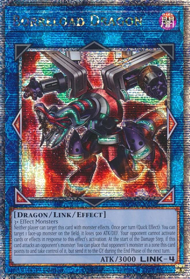 Borreload Dragon (Alternate Art) [MP24-EN048] Quarter Century Secret Rare