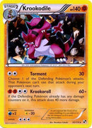 Krookodile (65/114) (Cracked Ice Holo) (Black & White: Base Set) [Theme Deck Exclusive]