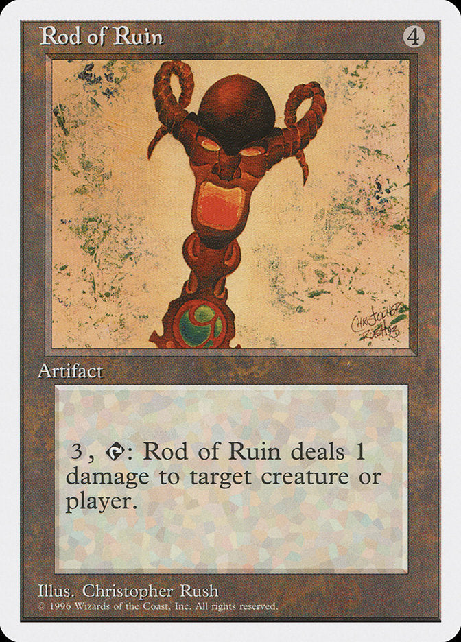 Rod of Ruin (4th Ed 1996 Dated) [Introductory Two-Player Set]