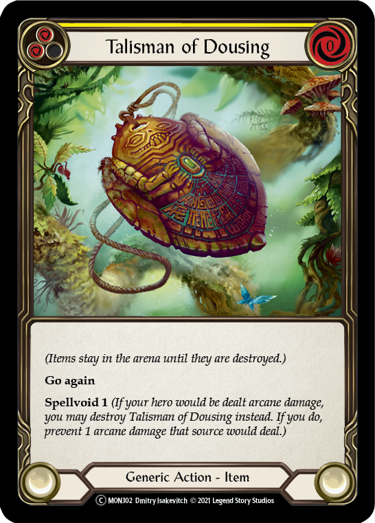 Talisman of Dousing [U-MON302] (Monarch Unlimited) Unlimited Normal