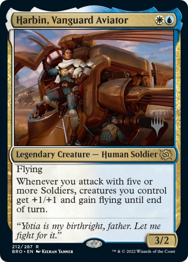 Harbin, Vanguard Aviator (Promo Pack) [The Brothers' War Promo Pack]