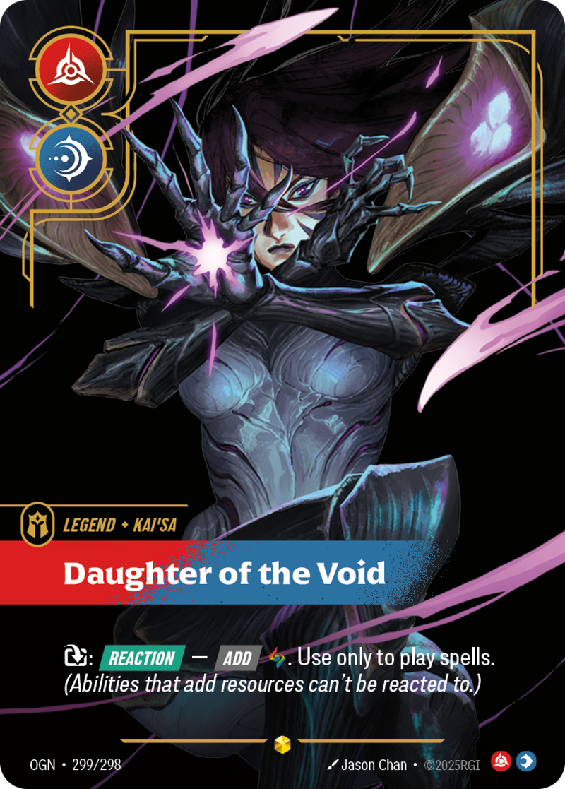 front of card Kai'Sa, Daughter of the Void (Overnumbered) [Origins]