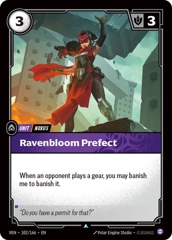 front of card Ravenbloom Prefect [Vendetta] 102/166