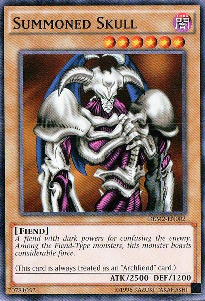 Summoned Skull [DEM2-EN002] (Promo) Common