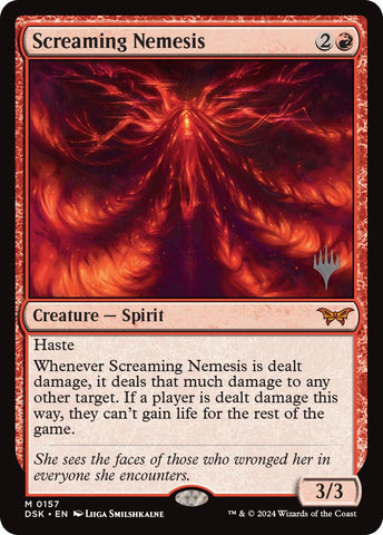 Screaming Nemesis [Duskmourn: House of Horror Promo Pack]