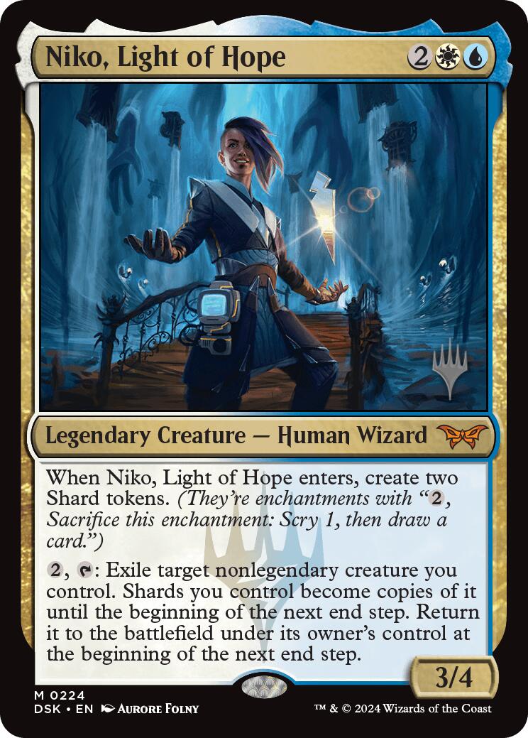 Niko, Light of Hope [Duskmourn: House of Horror Promo Pack]