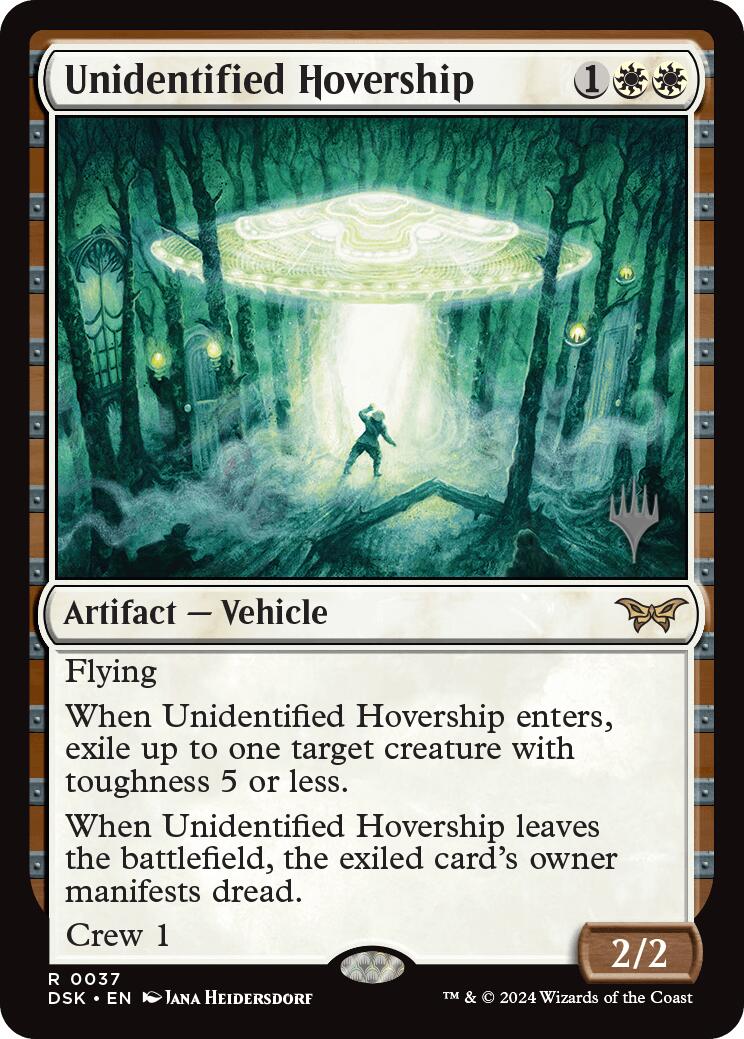 Unidentified Hovership [Duskmourn: House of Horror Promo Pack]