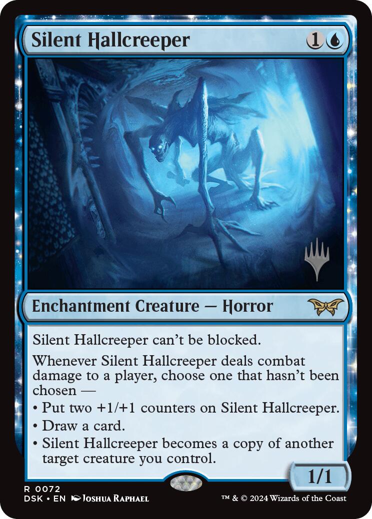 Silent Hallcreeper [Duskmourn: House of Horror Promo Pack]