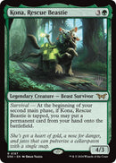 Kona, Rescue Beastie (0187) [Duskmourn: House of Horror Promo Pack]
