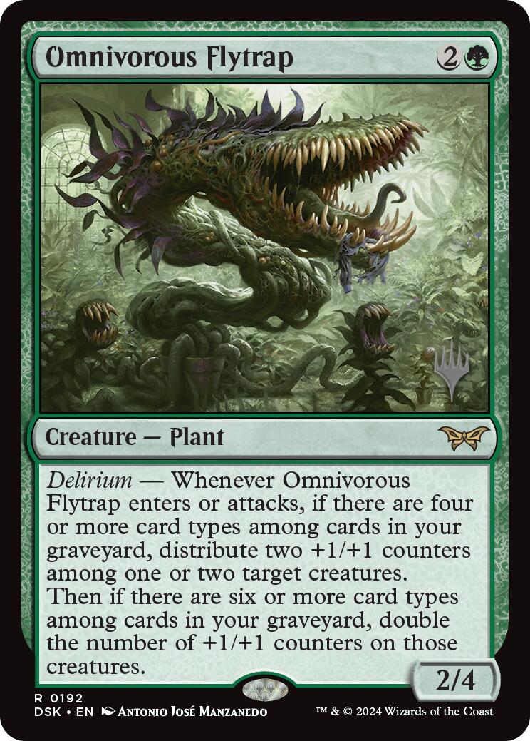 Omnivorous Flytrap [Duskmourn: House of Horror Promo Pack]