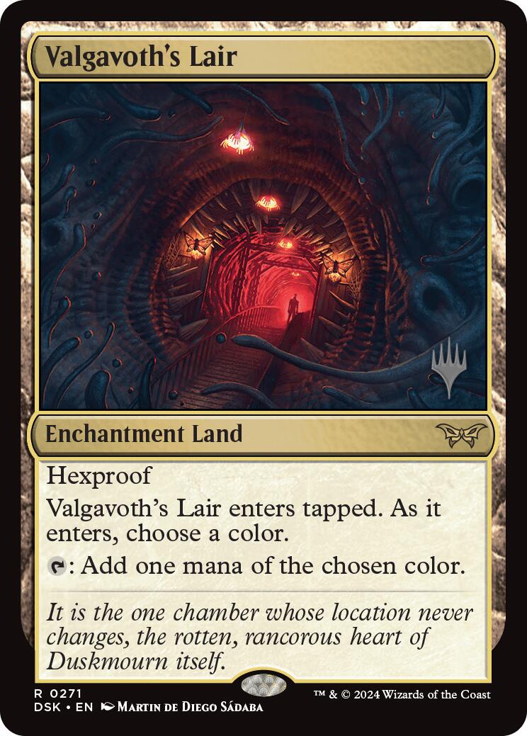 Valgavoth's Lair [Duskmourn: House of Horror Promo Pack]
