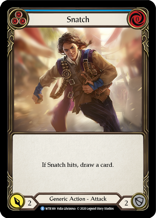 Snatch (Blue) [U-WTR169] (Welcome to Rathe Unlimited) Unlimited Rainbow Foil