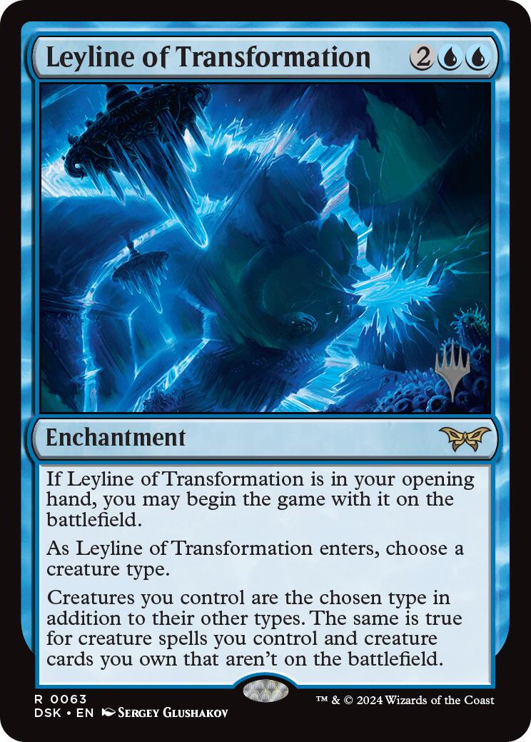 Leyline of Transformation [Duskmourn: House of Horror Promo Pack]