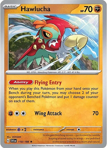 Hawlucha (118/198) (Scarlet & Violet: Base Set) [Theme Deck Exclusive]