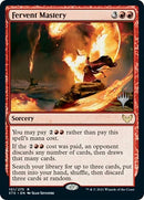 Fervent Mastery (Promo Pack) [Strixhaven: School of Mages Promo Pack]