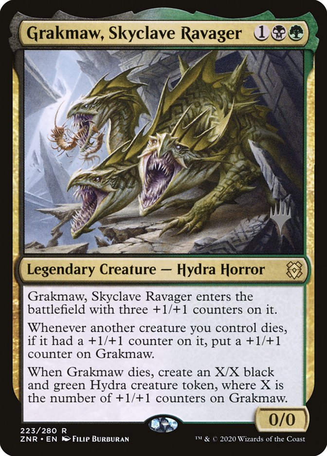 Grakmaw, Skyclave Ravager (Promo Pack) [Zendikar Rising Promo Pack]