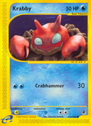 Krabby (115/165) [Expedition: E-Card Base Set]