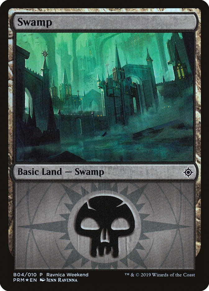 Swamp (B04) [Ravnica Weekend Promo]